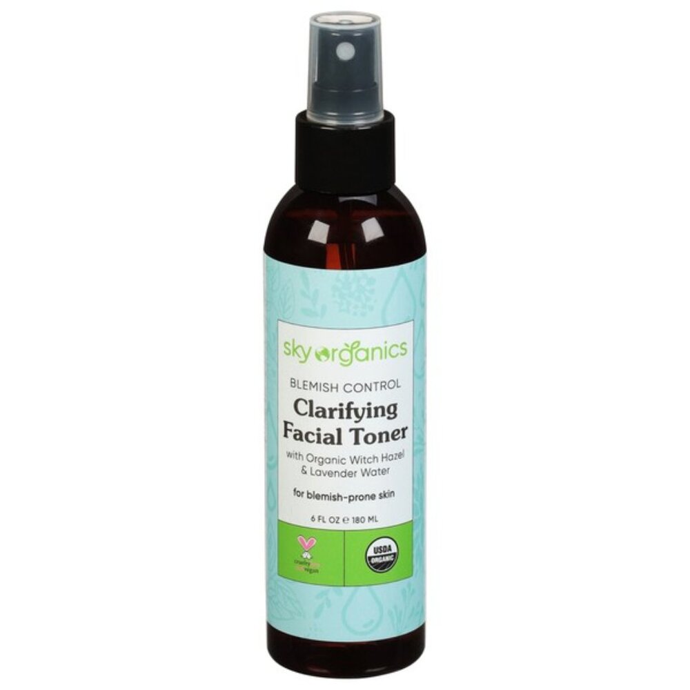 Sky Organics Blemish Control Clarifying Facial Mist 6oz Organic